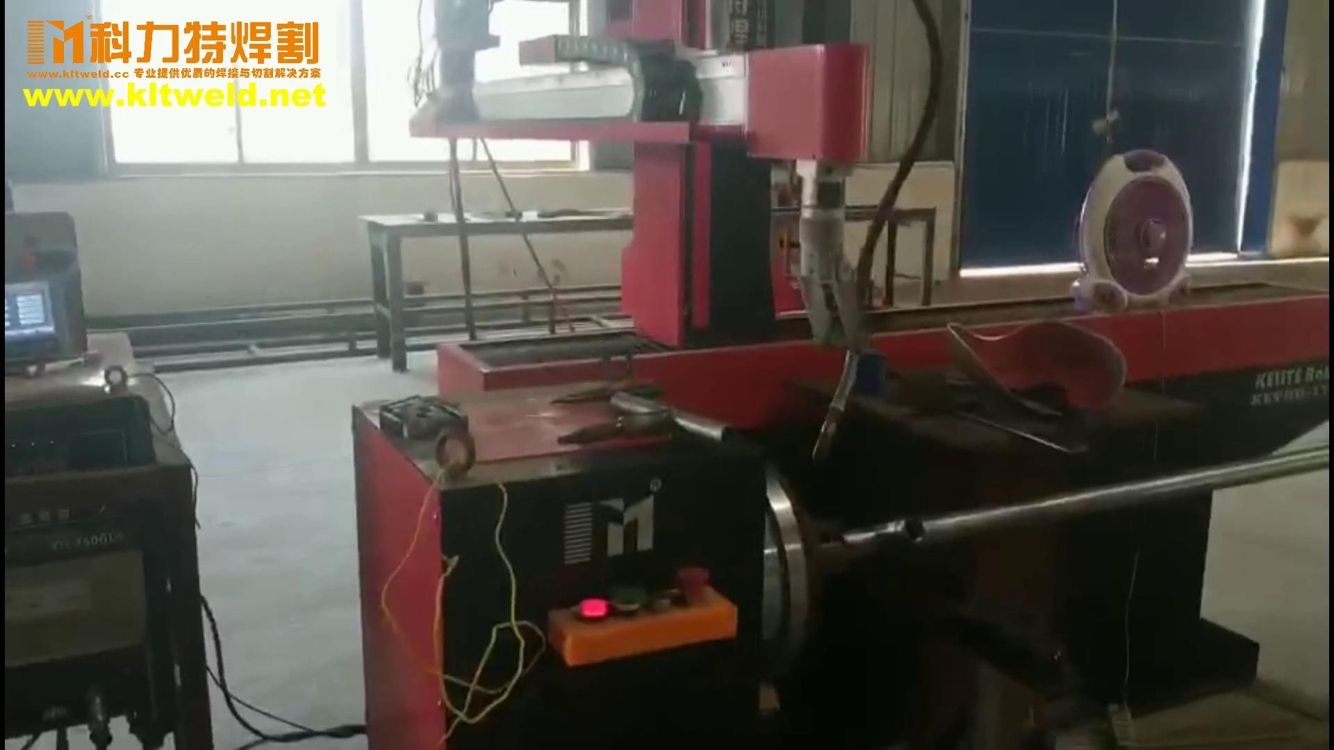 Cnc welding robot includes servo dual axis positioner